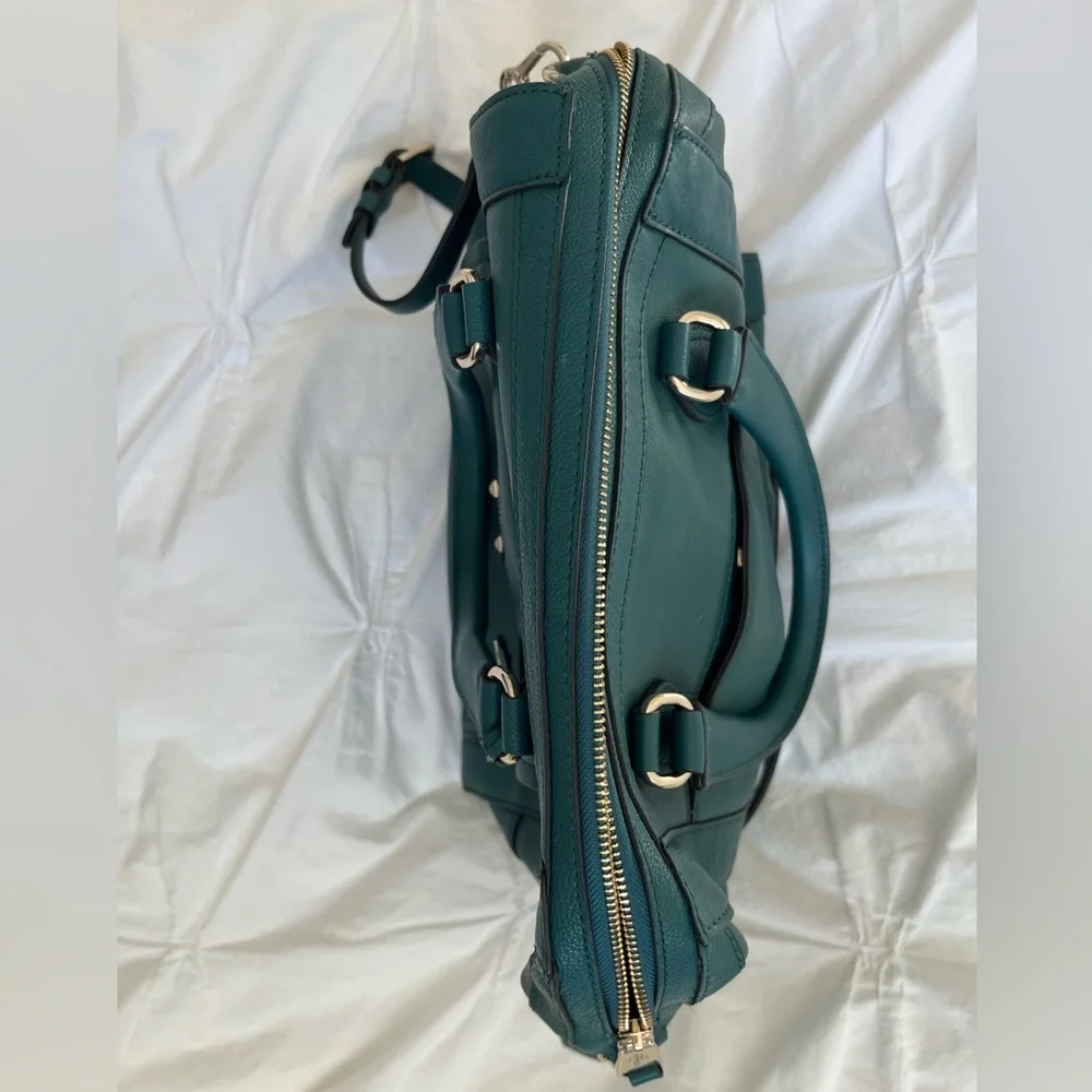 Cole Haan Teal Leather Satchel